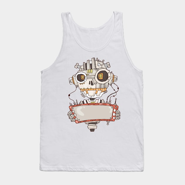 Robo Billboard Tank Top by viSionDesign